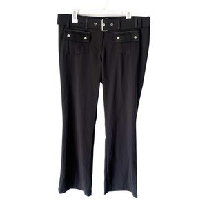 Vintage Pants Women's 15 Black Whimsigoth Low Rise Y2K 2000s